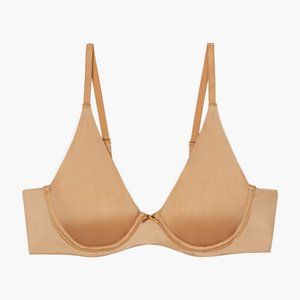 Savage x Fenty 36C Unlined Microfiber Bra Nude Dessert